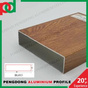 Professional Manufacturer Glossy Silver Polishing Aluminium Kitchen Cabinet