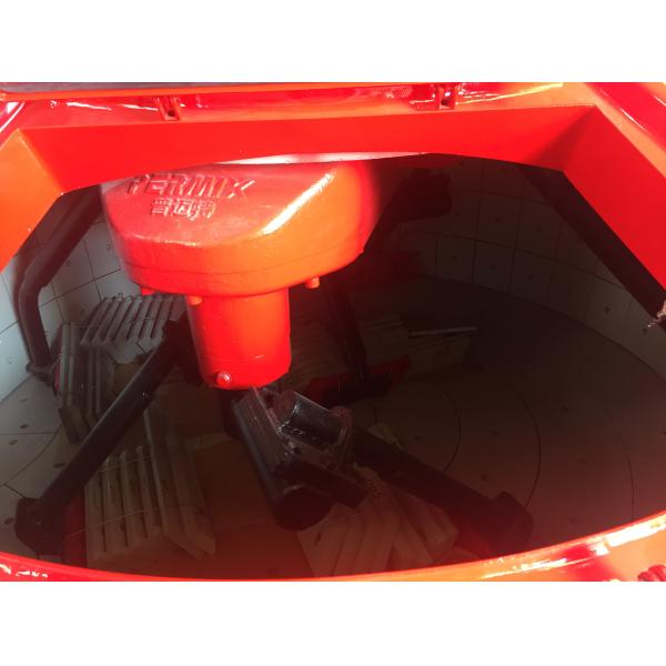 Orange Color Heavy Duty Concrete Mixer PMC500 Quick Mixing Large Capacity
