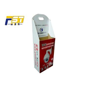 Custom Design Cardboard Trolley Box , Movable Convenient Cardboard Trolley With