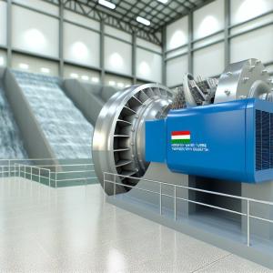 300KW-20MW Hydroelectric Water Turbine Generator with Fiberglass Blades
