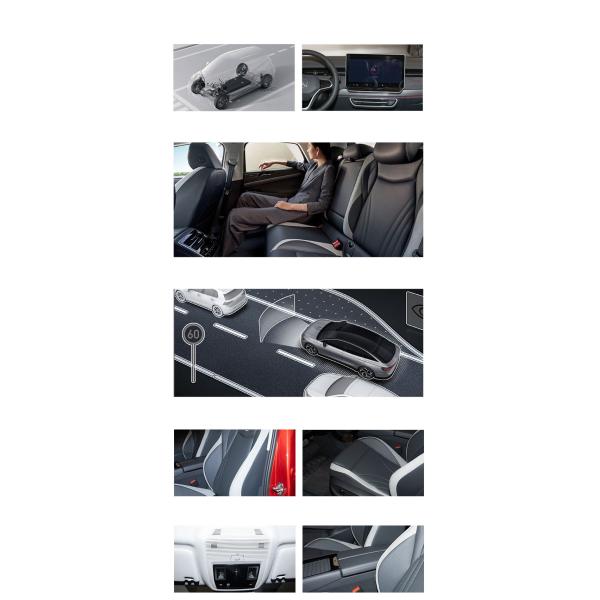 2023 Volkswagen ID7 VIZZION Pure Electric Vehicle EV Max Speed 155 Km/h Ready to Ship