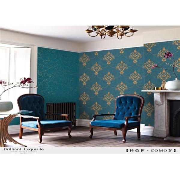 Buy Modern 3 Dimensional Wallpaper For Walls / 3d Wallpaper House Decor Anti - Static at wholesale prices