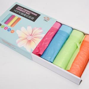 Directly Manufacture Drawstring Bag Trash Bag Gallon with Embossing Surface