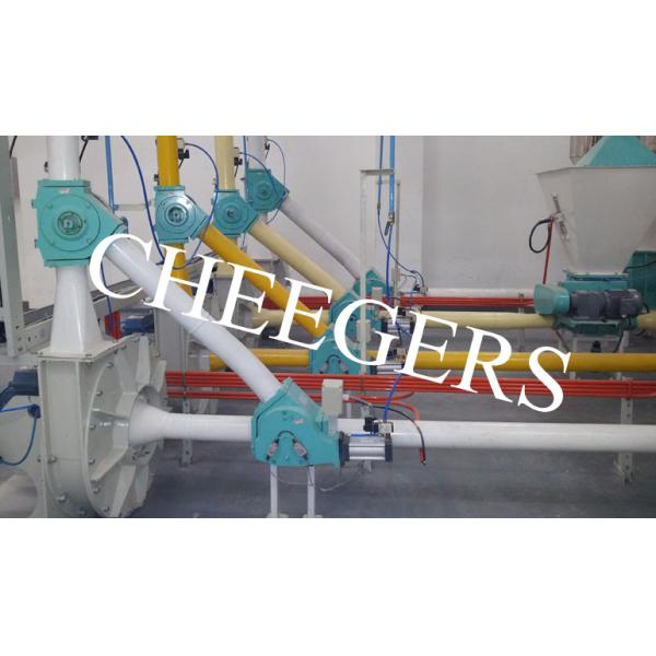 Squre Stainless Steel Three Way Valve 300x300mm Three Way Plug Valve