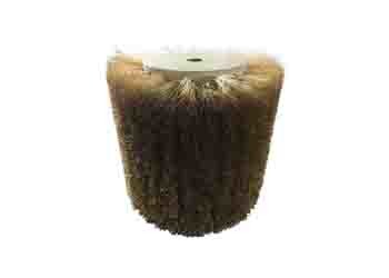 Buy Custom Size Grinding Polishing Copper Wire Bristle Roller at wholesale prices