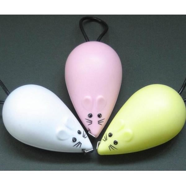 Mini Style Cute Mouse Shape Tape Measure Keychains With 1 Meter Tape , Brand