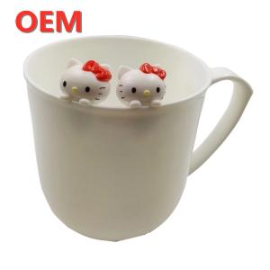 Quality Custom figure toy manufacturer OEM Customized Kitty cat Mini Cup Cartoon Figure Toys custom your own design toy for sale