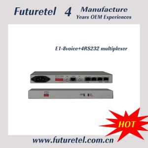 Buy cheap Fiber Optical E1 interface 8 4voice 4 Ethernet 4RS232 multiplexer from wholesalers