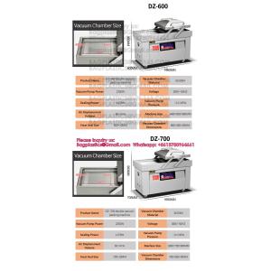 Vacuum Chamber Stainless Steel Automatic Vacuum Packer Sealing Machine Vacuum