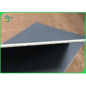 250 - 2500gsm Black Paper Board , Strong Stiffness Grey Chipboard Sheets