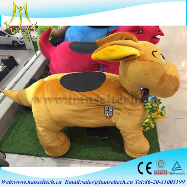 Hansel used coin operated kiddie rides and electrical toy animal riding and small carnival rides