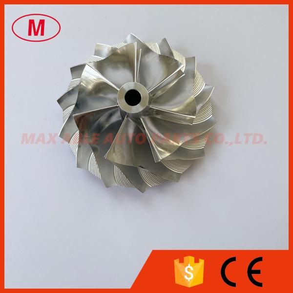 K26 56.85/79.00mm 7+7 blades Turbo milling/aluminum 2618/billet compressor wheel