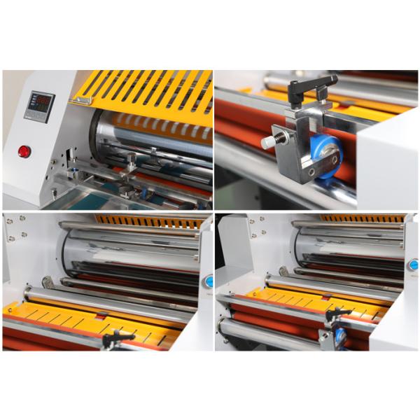 Hydraulic 170C 200mm Steel Roll Laminating Machines Industrial Use