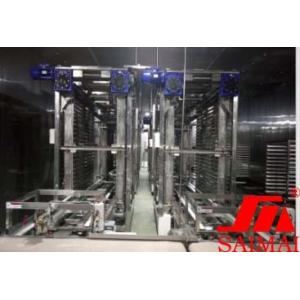 Dough Fermentation Continuous Multi Step Bread Proofer Machine