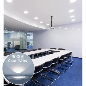 Anti Glare Ceiling Dimmable LED Flush Mount Light 4 Inch 8.5w 6000k Clear White