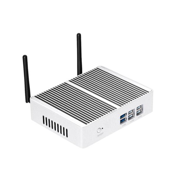 Buy Intel Mini PC Pentium 3805U With Single LAN Fanless Heat Disspation Method For Home at wholesale prices