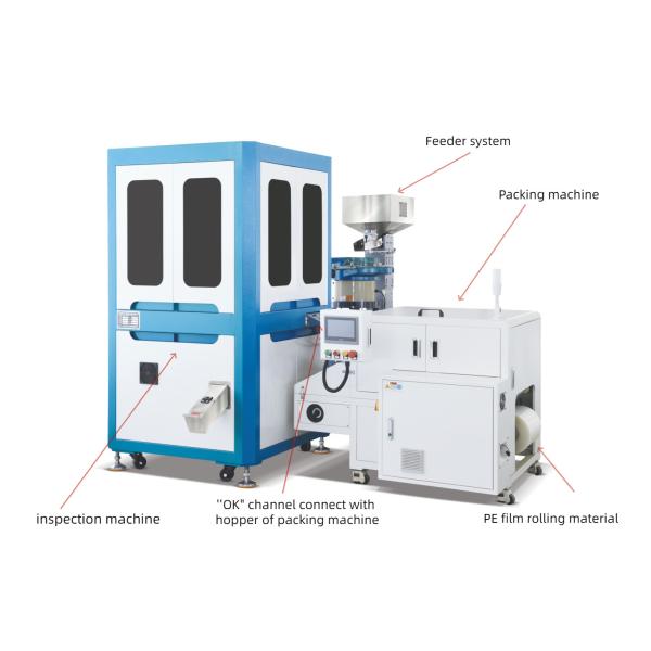 Buy 6bag/min Automatic Packing Machine Connect With Visual Inspection Machine at wholesale prices