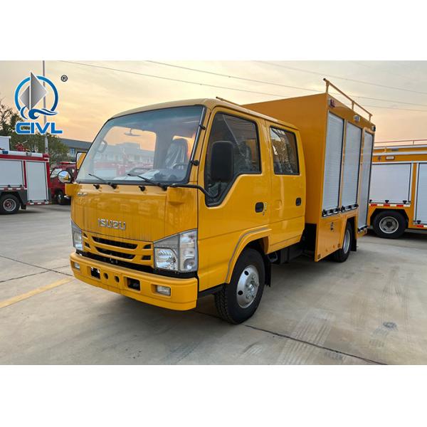 Engineering Repair Vehicle / Rescue Truck Quick Rescue Truck Of Pipe Network / Pipeline / Pavement
