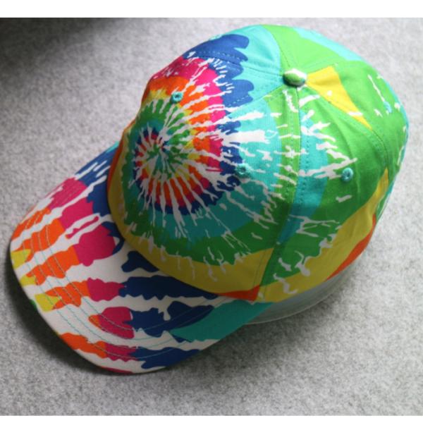 Buy Rainbow Design Unisex Printed Baseball Caps Ace Headwear Eco Friendly at wholesale prices
