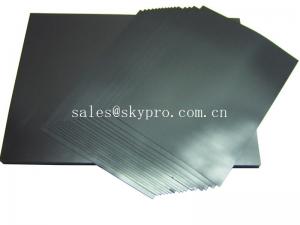 Quality Electrically conductive rubber sheeting roll with low electrical volume resitivity for sale