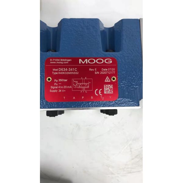 German Made Moog Servo Valve with Axial Flow Pump and Piston Pump for 0-70°C