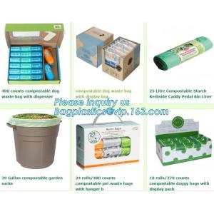 Biodegradable Plastic Bag Compostable Plastic T-shirt bag, compostable