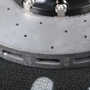 HEUR Brake Carbon Ceramic Rotor For Vw Cc Golf R Mk7 Refit 393*36mm Front Set