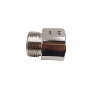 Micro Machining CNC Turning Parts Stainless Steel Flange Bushing Sleeve