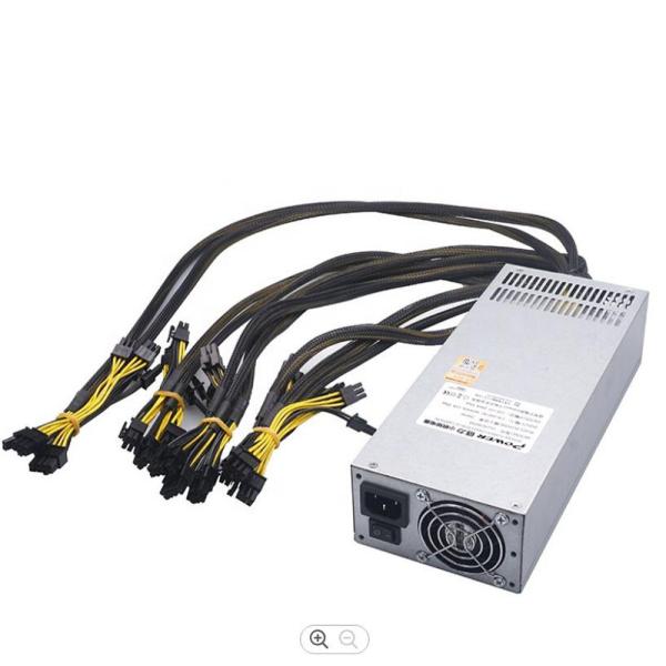 Buy Ethereum Bitcoin Asic Miner Power Supply , 2500 Watt Psu For 8 GPU Eth Rig at wholesale prices