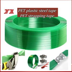 Manufacturers Wholesale PET Plastic Steel Strap PET Packaging Strap Green