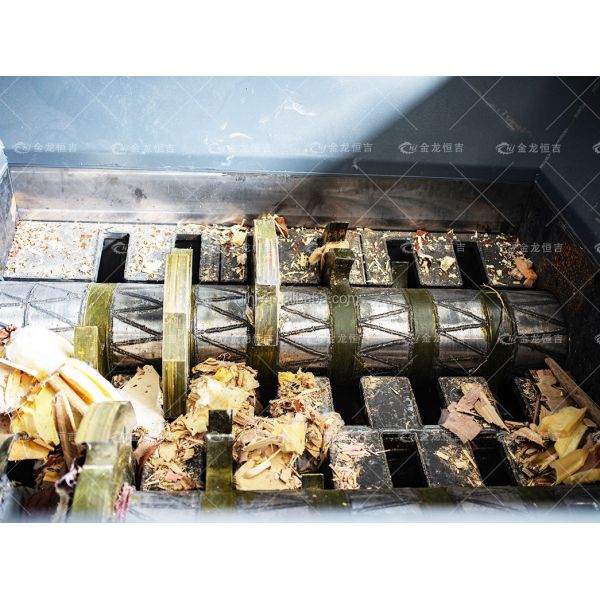 90 kW Power 20100 kg Weight Automatic Double Shaft Shredder for Scrap Metal Crusher