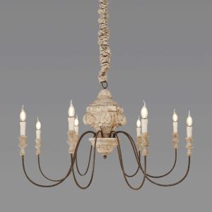 Reclaimed wood ceiling chandelier Lighting (WH-CI-33)