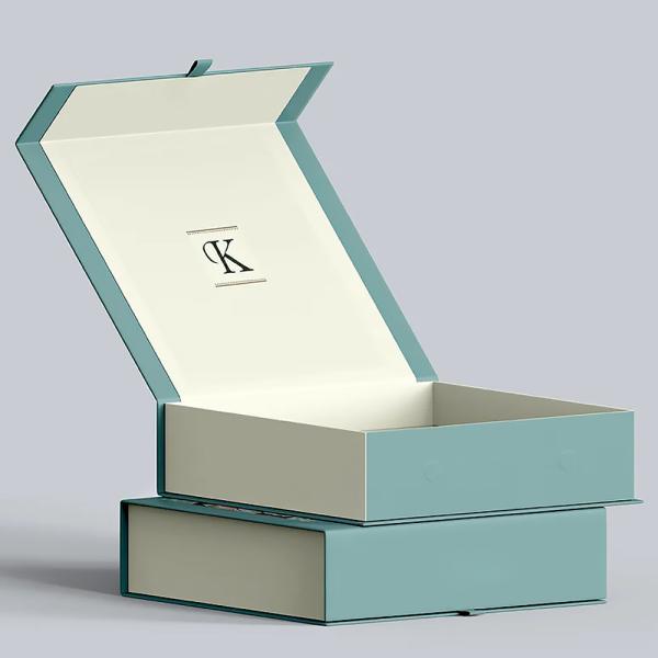 Custom Gift Packaging Boxes For Makeup Birthday Gifts In Paperboard Material