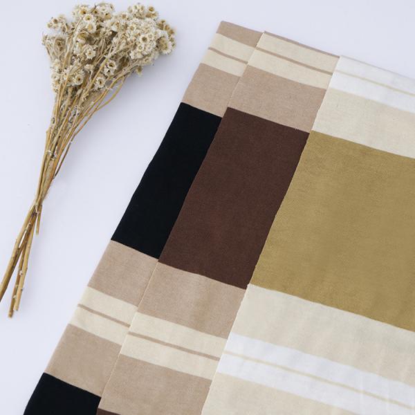 Breathable And Durable And Skin-Friendly Striped Knit Fabric For Casual Wear