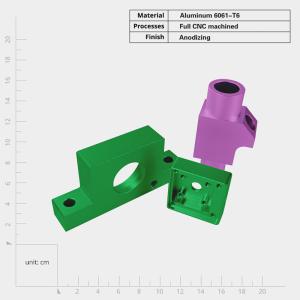 Precision CNC Engineering Machine Parts with 0.001mm Tolerance