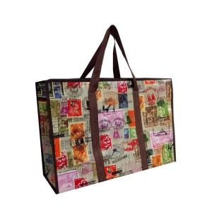 Quality Custom Non Woven Reusable Grocery Bags Polypropylene Non Woven Plastic for sale