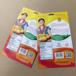 Hanging Hole Mango Slice Packaging - 3-Side Seal, Moisture Barrier & Clear