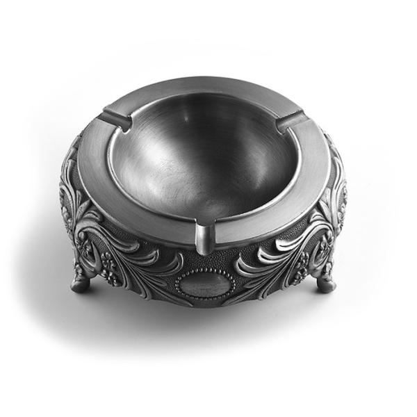 Customized 60mm Height Metal Pocket Ashtray Censer Design