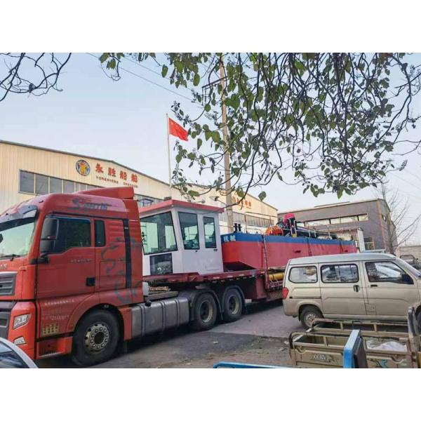 Professional 8 Inch To 26 Inch Cutter Suction Dredger Equipment For Dredging Mud Powered By Cummins Marine Engine 200 Cbm/H To 1500 Cbm/H Solid Sand