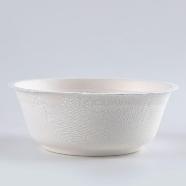 Christmas use biodegradable disposable sugarcane bagasse oval bowl