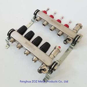 Stainless Steel Hydronic Manifolds for Radiant Floor Heating