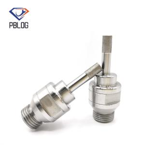 Manufacture glass hole saw Threaded Solid Sintered Diamond Bits