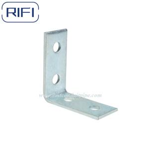 Wing Shap Fittings 8 Hole Unistrut Channel Fittings Galvanized Steel