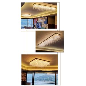 Crystal Chain Ceiling Lights New Lampara Techo for Home Decor guzhen lighting(WH