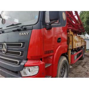 China Used Shacman 37m Boom Concrete Pump Truck SYM5230THB 370C-8A J08E WY Engine on sale