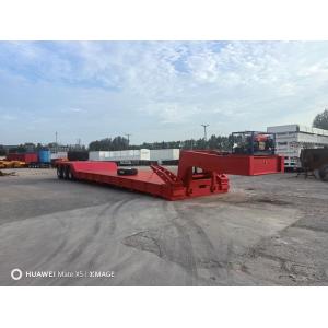 Detachable Hydraulic Goose Neck Lowboy Semi Trailer with Self-dumping AND9408TDP