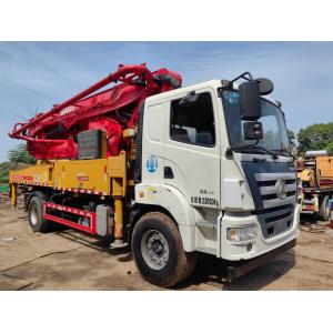 Used SANY 37m Compact Concrete Pump Truck Perfect for Confined Spaces and Urban
