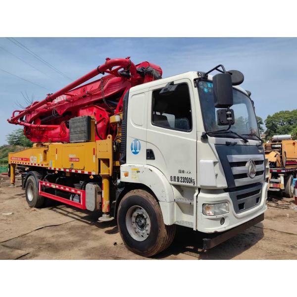 Used SANY 37m Compact Concrete Pump Truck Perfect for Confined Spaces and Urban Operations