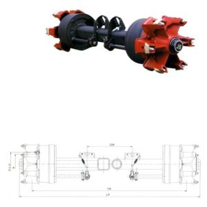 Quality Spoke Hub Axle Series for trailer for sale