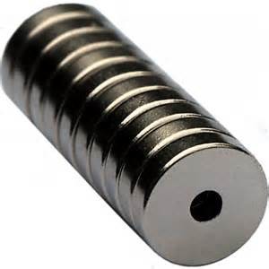 Buy D1"xD1/4"x1/4" Ring Magnets NdFeB / Neodymium at wholesale prices